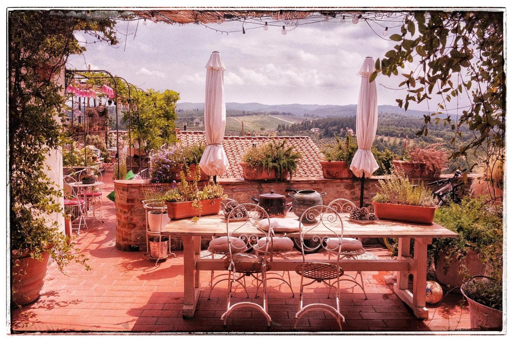 Le Terrazze Del Chianti Bed & Breakfast San Donato in Poggio Exterior photo